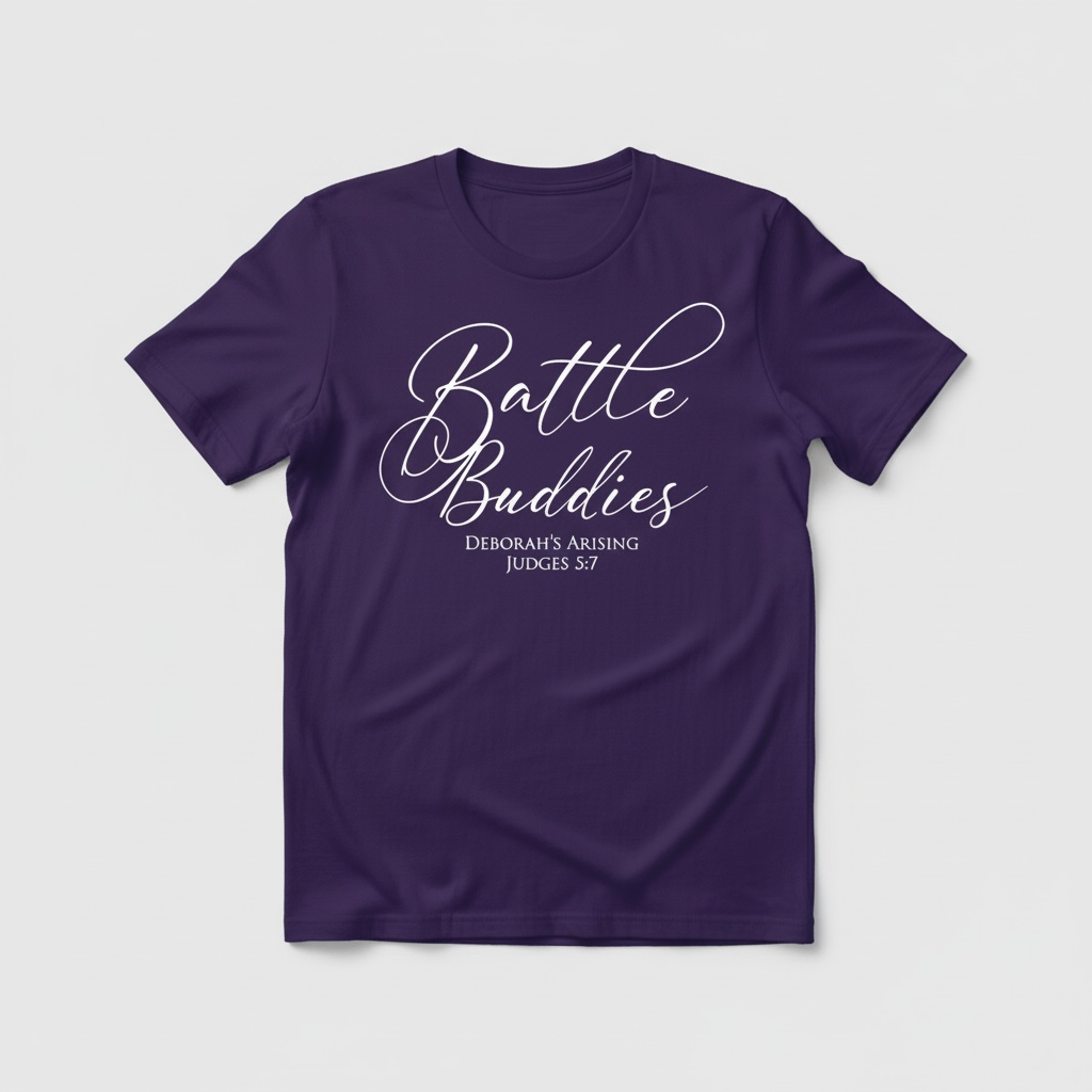 Battle Buddies Deep Purple T-shirt