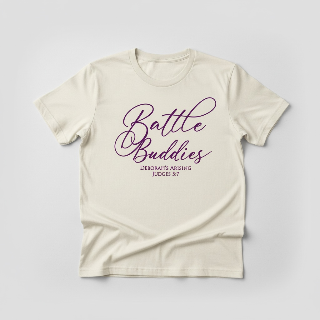 Battle Buddies Ivory T-shirt