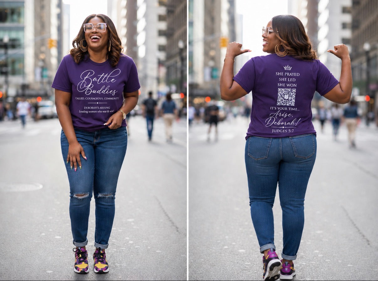 Battle Buddies Deep Purple T-shirt