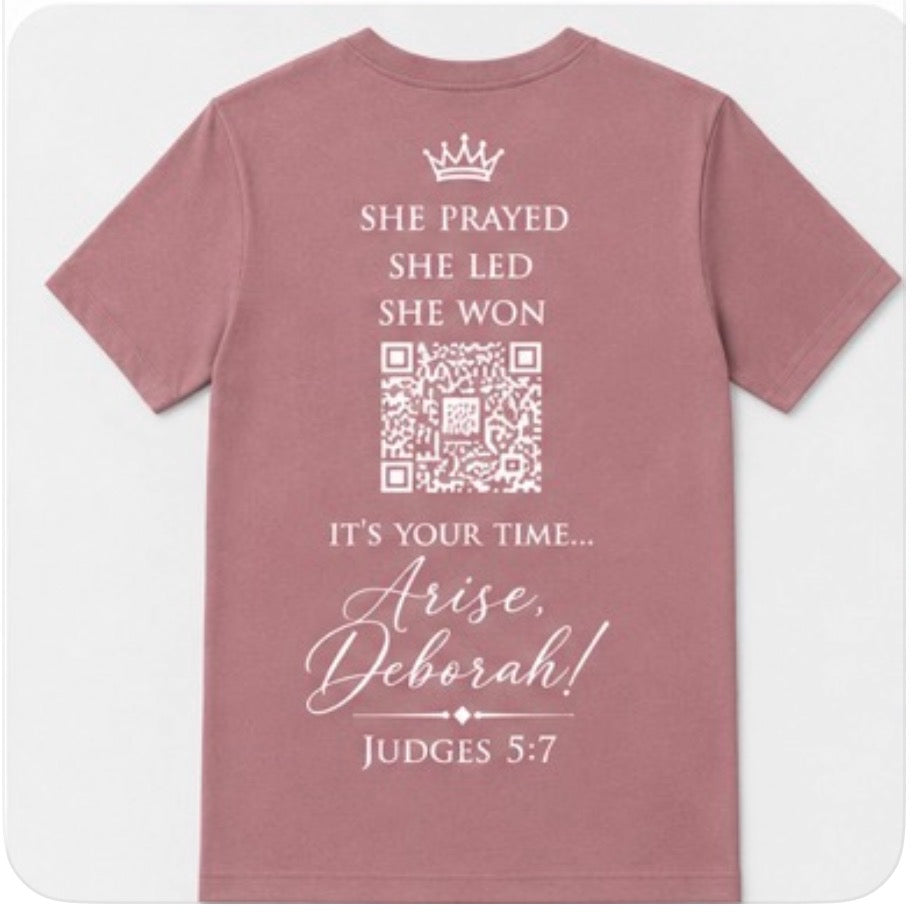 Battle Buddies Rose T-shirt (white letters)