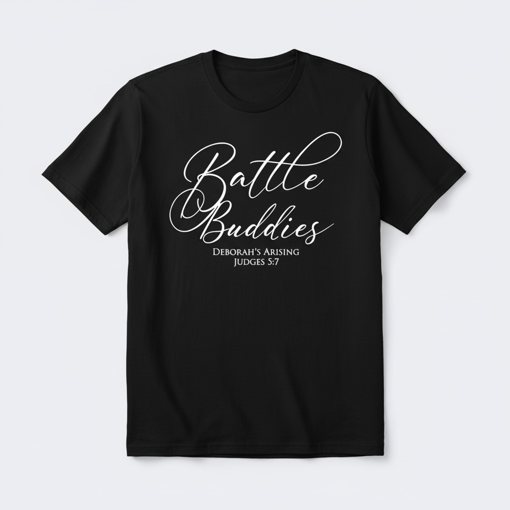 Battle Buddies Black T-shirt